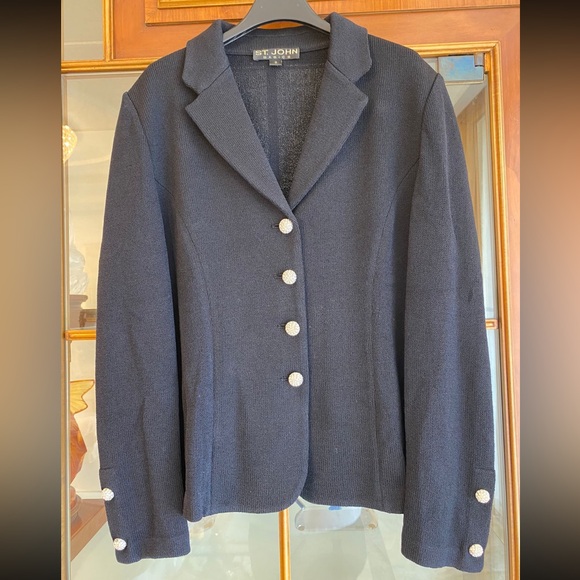 St. John Basics Jacket - Picture 1 of 4